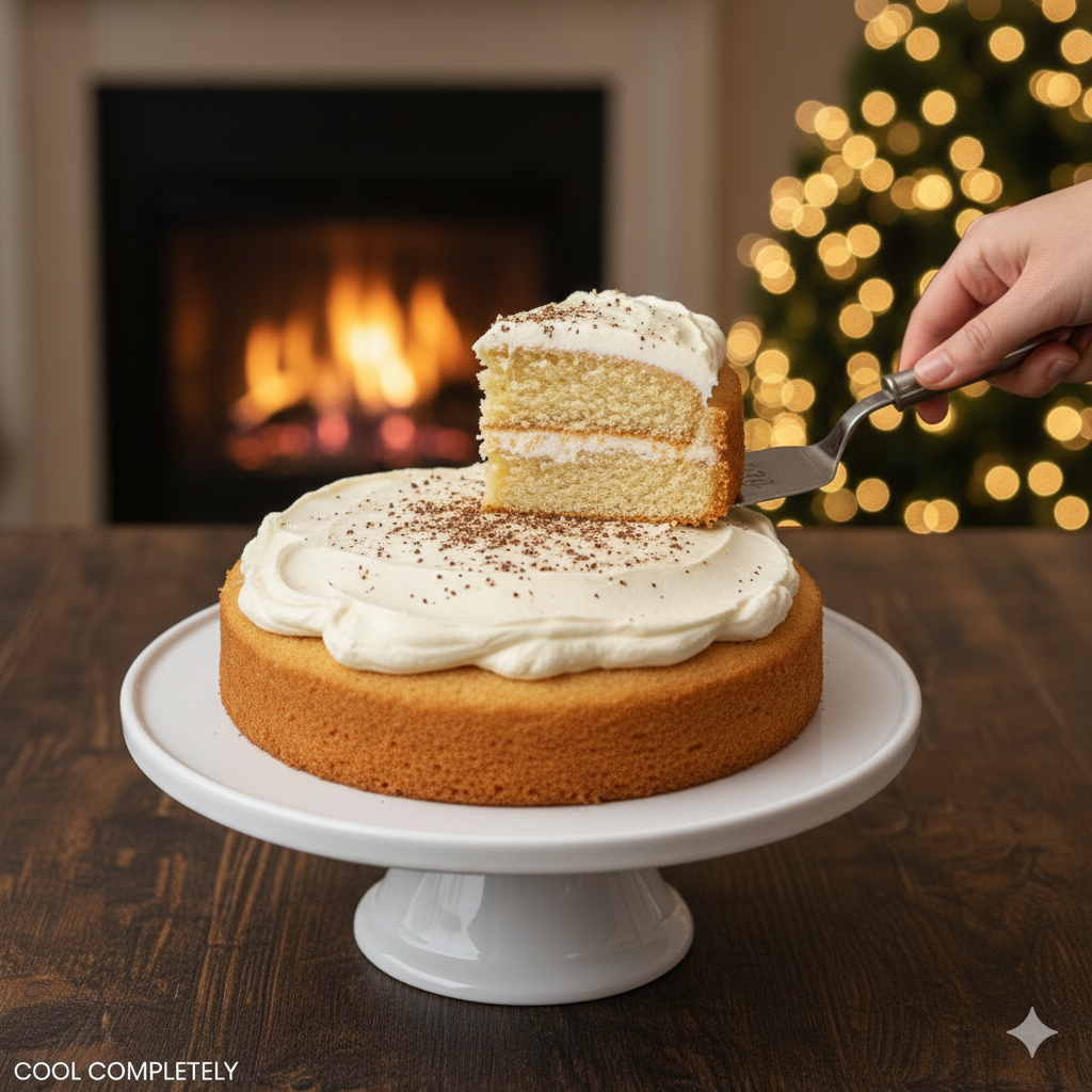 Gluten Free Eggnog Cake