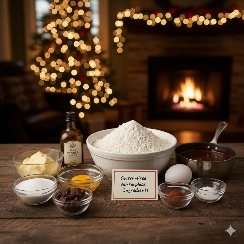 Chocolaty Gluten Free Brookies