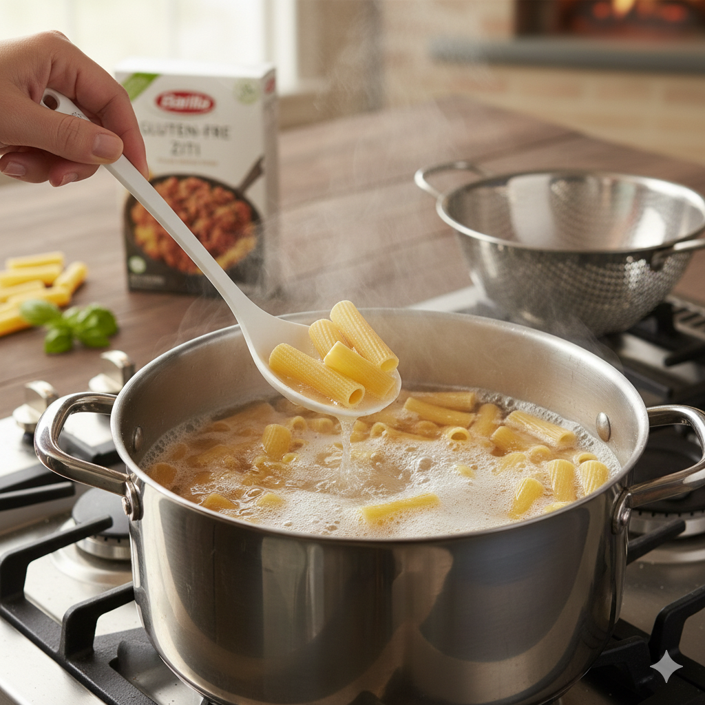 Gluten Free Baked Ziti with Sausage