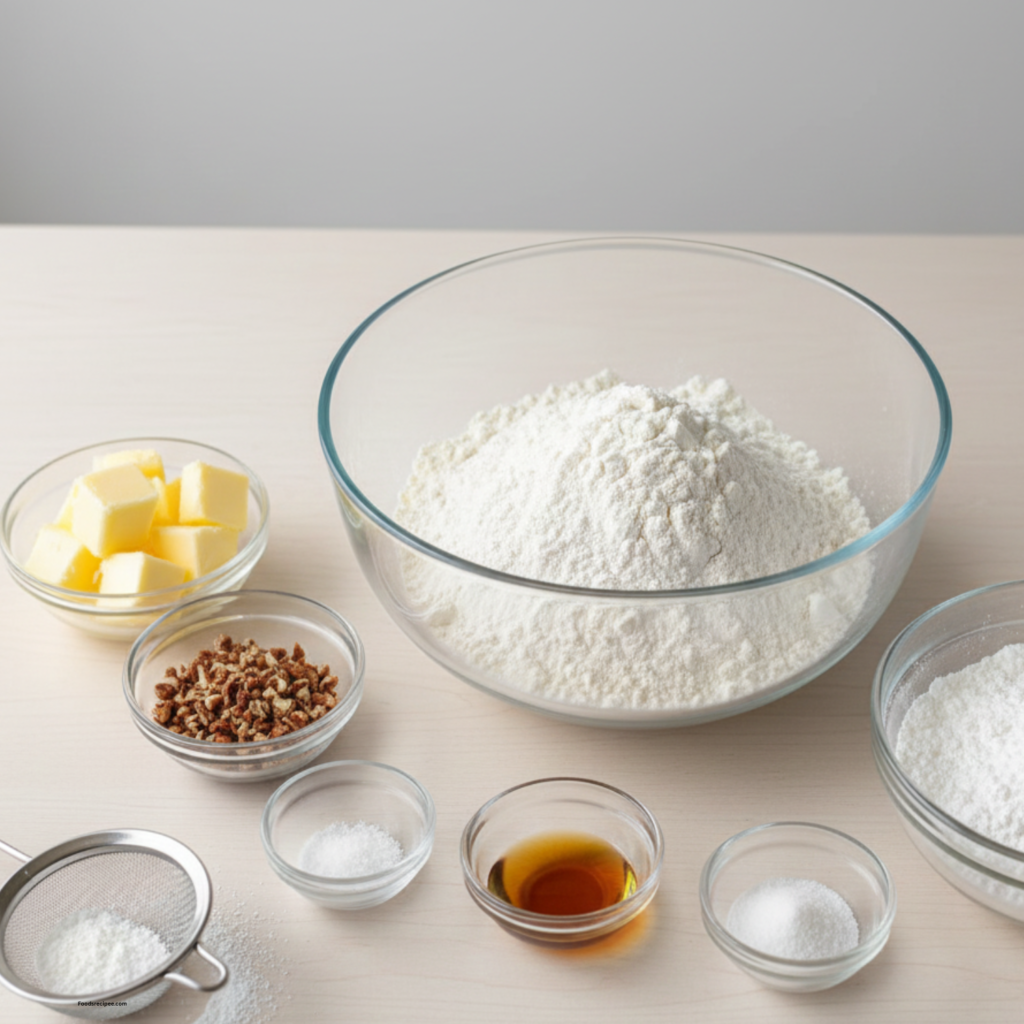 Gluten Free Russian Tea Cookies